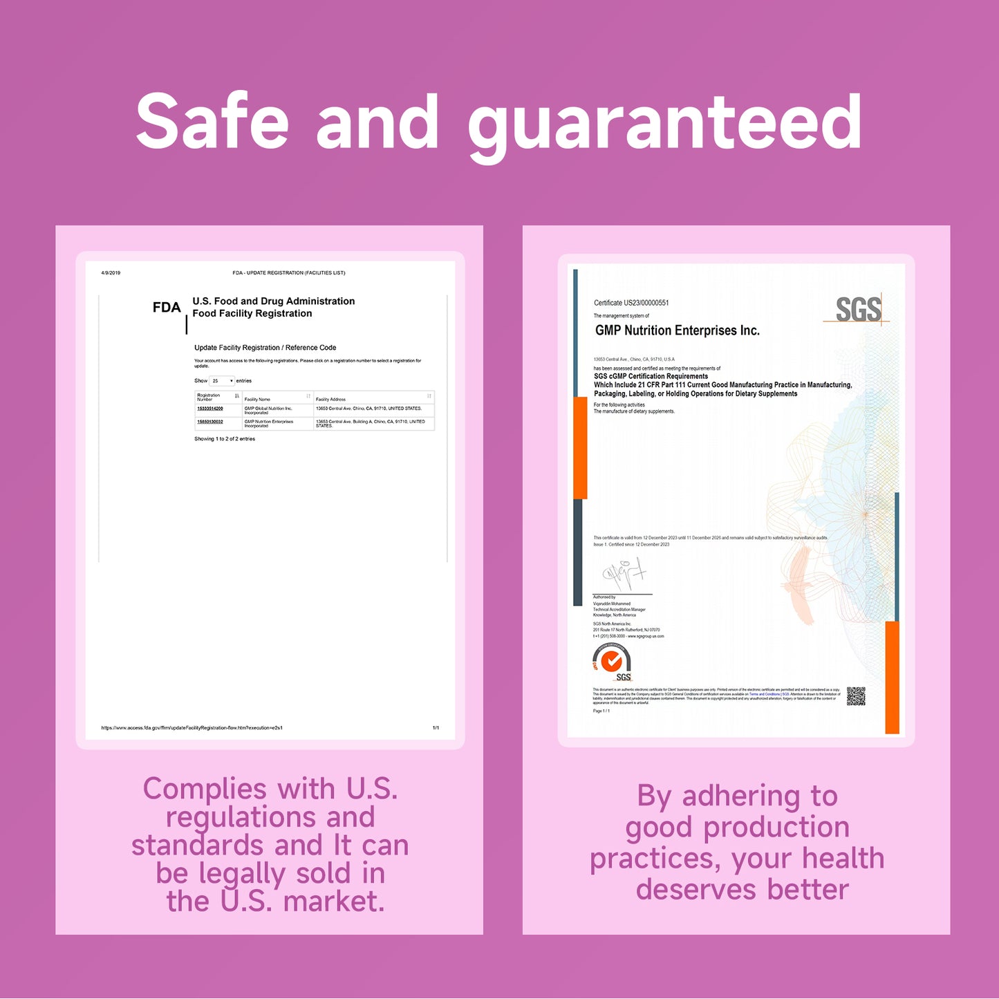 Ameri-Vita Fe+ Iron Gummies x 60