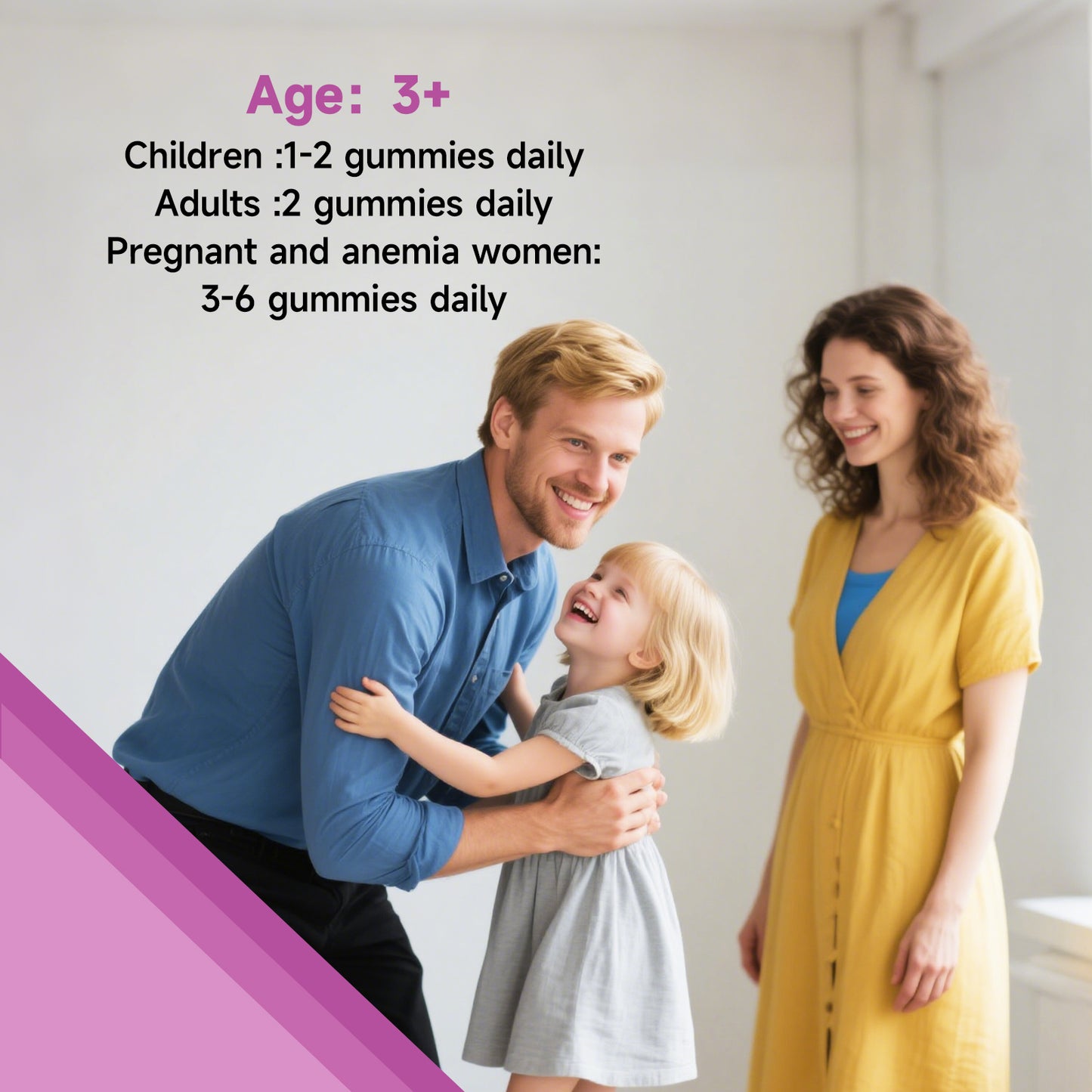 Ameri-Vita Fe+ Gummies x 60 - Daily Iron Supplement
