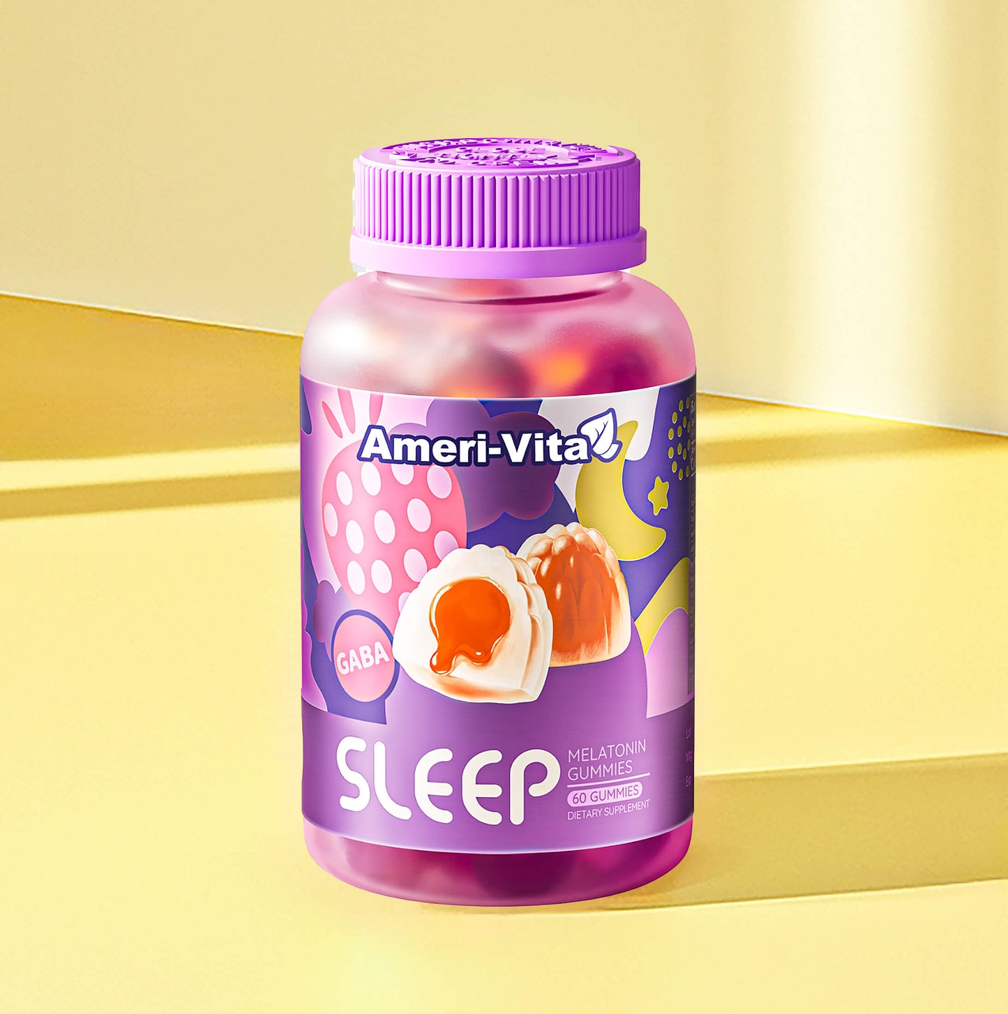 Ameri-Vita Sleep Gummies x60 - Melatonin + GABA