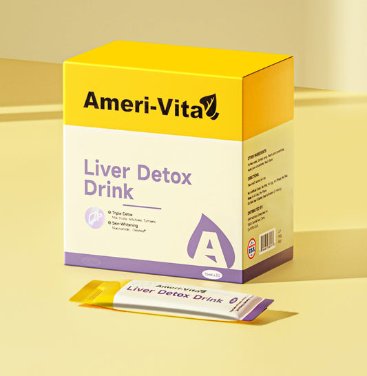 Ameri-Vita Liver Detox Drink - Liquid Milk Thistle x30 Sachets